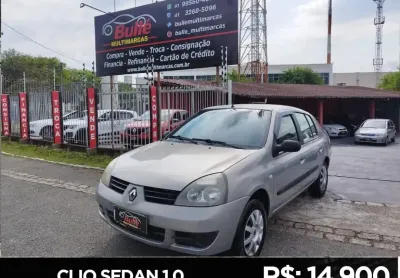 Clio 1.0 sedan ano 2008 com ar condicionado - repasse  ;;; repasse repasse 