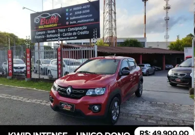 Kwid intense 1.0 - ano 2022 - unico dono - completo - step zerado