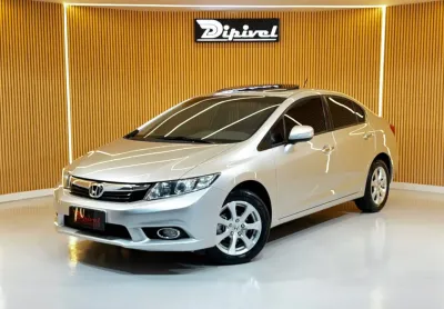 Honda civic exs 1.8 baixo km teto solar cvt 