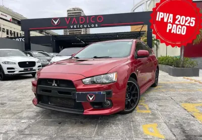Mitsubishi lancer 2013 2.0 evolution x 4x4 16v turbo intercooler gasolina 4p automatizado