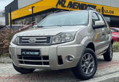 Ford ecosport freestyle 1.6 16v flex 5p - prata - 2012/2012