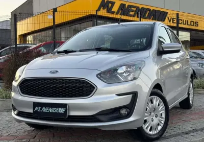 Ford ka 1.5 se plus 12v flex 5p mec.  - prata - 2019/2020