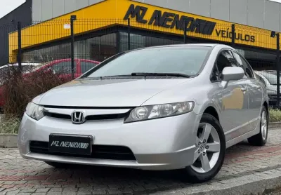 Honda civic sedan lxs 1.8/1.8 flex 16v mec. 4p  - prata - 2006/2007