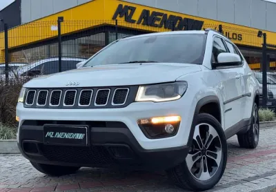Jeep compass longitude 2.0 4x4 dies. 16v aut.  - branca - 2018/2018