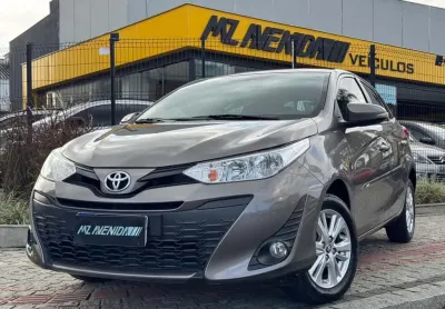 Toyota yaris xl 1.3 flex 16v 5p aut.  - cinza - 2019/2019