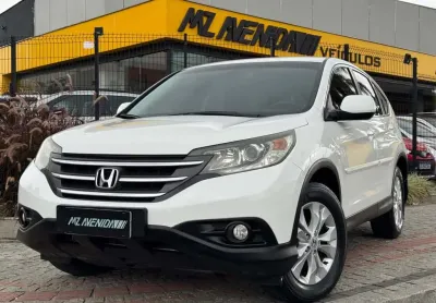 Honda cr-v lx 2.0 16v 2wd/2.0 flexone aut. - branca - 2013/2013