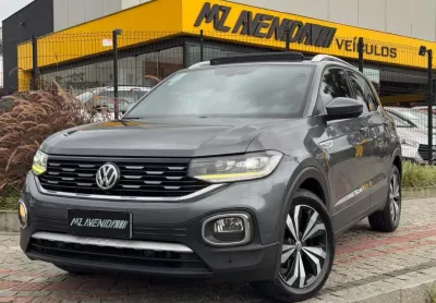 Volkswagen T-Cross Hig. 250 TSI 1.4 Flex 16V 5p Aut - Cinza - 2020/2021