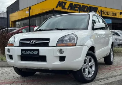 Hyundai tucson 2.0 16v flex aut. - branca - 2015/2016