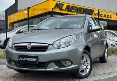 Fiat grand siena attrac. 1.4 evo f.flex 8v  - cinza - 2014/2015
