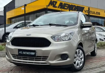 Ford ka 1.0 se/se plus tivct flex 5p  - prata - 2016/2017