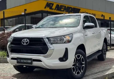 Toyota hilux cd srv 4x4 2.8 tdi diesel aut.  - branca - 2022/2022