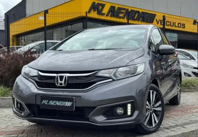 Honda fit 1.5 ex cvt - cinza - 2019/2019