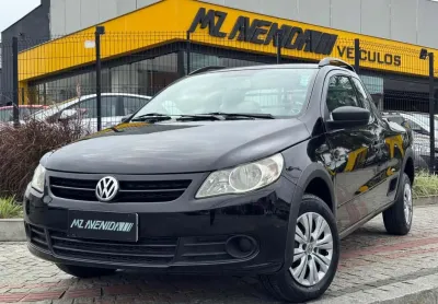 Volkswagen saveiro 1.6 mi total flex 8v ce  - preta - 2012/2013