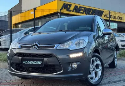 Citroën c3 exclusive 1.6 vti flexstart aut 2018 - cinza - 2017/2018