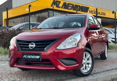 Nissan versa sv 1.6 16v flexstart 4p aut.  - vermelha - 2019/2020