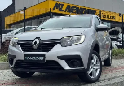 Renault sandero zen 1.6 aut cvt 2020 - prata - 2019/2020