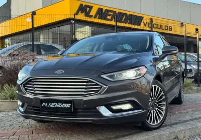 Ford fusion titanium 2.0 gtdi eco. awd aut.  - cinza - 2018/2018