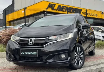 Honda Fit 1.5 EXL AUT 2018 - Preta - 2017/2018