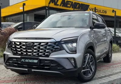 Hyundai Creta N Line 1.0 TB 12V Flex Aut - Prata - 2023/2024