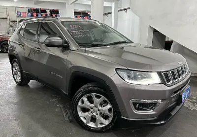 Jeep compass longitude 2021 - top de linha som beats - 2.0 automática flex