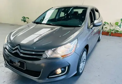 Citroen c4 lounge exclusive 1.6 thp turbo 2014 completo automático