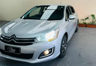 Citroen c4 lounge tendance 1.6 thp flex 2015 completo automático