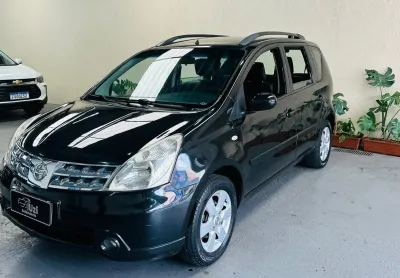 Nissan livina sl 1.6 flex 2012 completo com bancos em couro