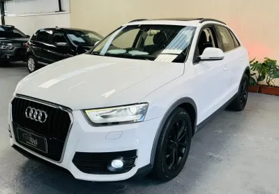 Audi Q3 2.0 tfsi 2015 Teto Solar interior chocolate