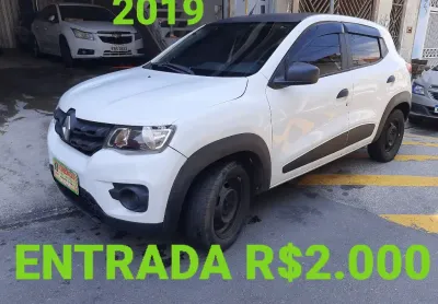 Kwid 2019 entr. R$ 2.000 fácil aprovação * planos para negativado