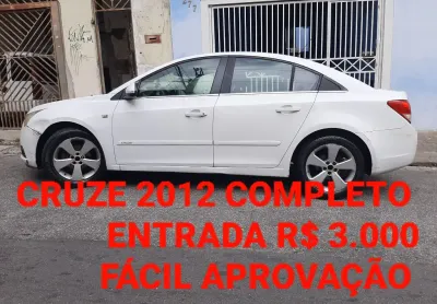 Cruze 12 completo entr. r$ 3.000 fácil aprovação / planos para negativado
