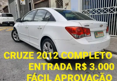 Cruze 12 completo entr. r$ 3.000 fácil aprovação / planos para negativado