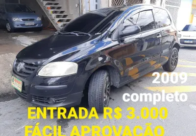 Fox 2009 completo entr. r$ 3.000 fácil aprovação 