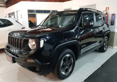 Jeep renegade sport automática 6 marchas 1.8 flex ano 2020 ipva 2025 pago completo 