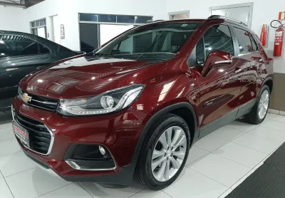 Tracker ltz 1.4 turbo automática top com teto solar elétrico ano 2017 com banco de couro e botão sta