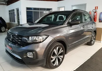 T-cross 1.0 200 tsi automático turbo flex ano 2024 completo com 25000km 