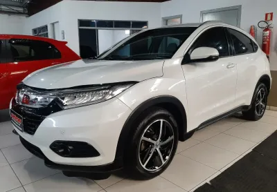 Honda hr-v touring 1.5 turbo cvt automática 7 marchas top teto solar elétrico e teto panorâmico 