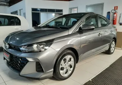 Hb20s 1.0 comfort plus sedan flex ano 2024 completo som tela multimídia 