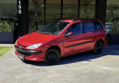 Peugeot 206 2006 1.6 presence sw 16v flex 4p manual