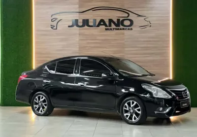 Nissan versa sl 1.6 16v flexstart 4p aut. 2017 flex