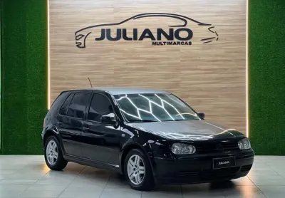 VW - VolksWagen Golf 1.6Mi/ 1.6Mi Gener./Black & Silver 2004 Gasolina