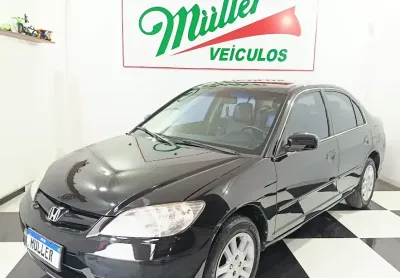 Civic lx 1.7 automatico +couro 