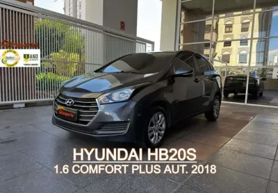 Hyundai hb20s 2018 1.6 comfort plus 16v flex 4p automático