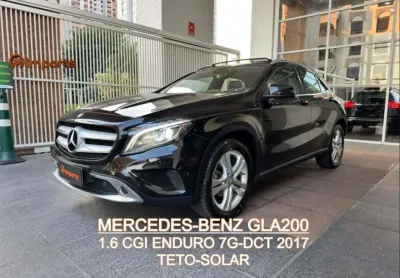 Mercedes-benz gla 200 2017 1.6 cgi enduro 16v turbo flex 4p automático