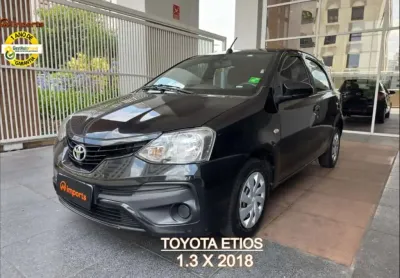 Toyota etios 2018 1.3 x 16v flex 4p manual