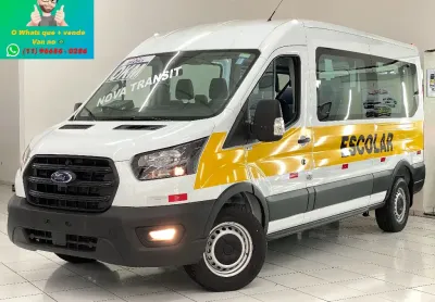 Ford - nova transit escolar 24 lugares ( onibus ) pronta pra trabalhar!!! zero km!!!