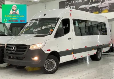 Mercedes benz - sprinter 517 big 21 lugares (20+1) painel novo ano 2025 pronta entrega!!!