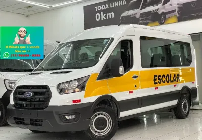 Ford - transit escolar 24 lugares automática pronta pra trabalhar!!!