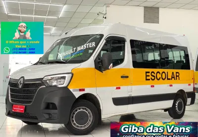 Renault master escolar 20 lugares apenas 36.000kms pronta pra trabalhar!
