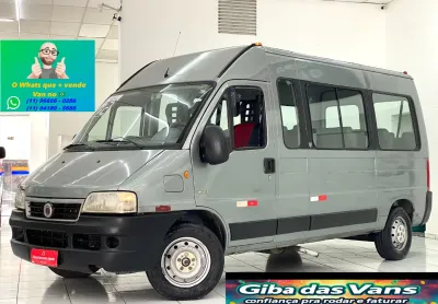 Fiat - Ducato Teto Alto 20 lugares (19+1) Banco escolar !!! 