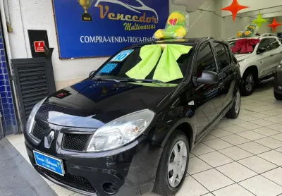 Renault sandero exp 2010 completo 1.6 flex  aceita troca whatsapp 11-94736-9415 